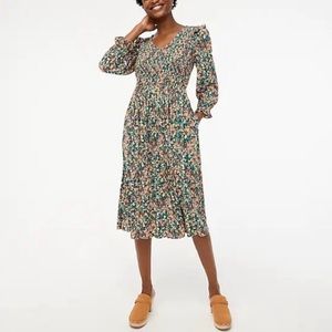 J Crew Factory V-Neck Midi